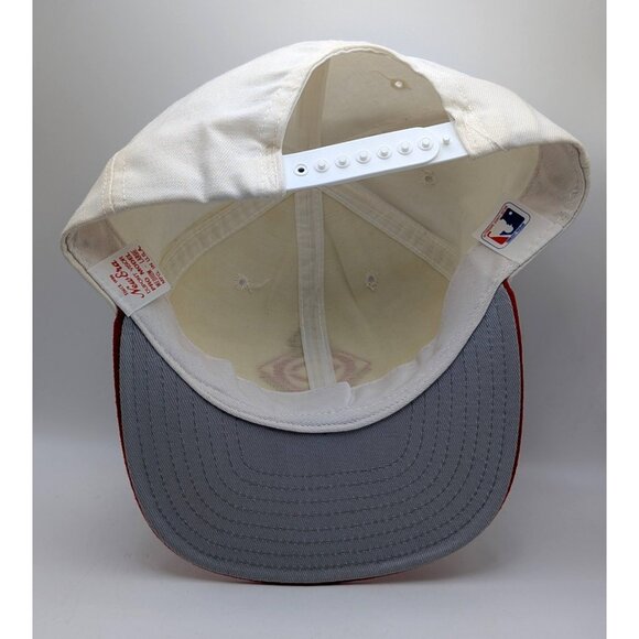 Cincinnati Reds 1990 World Series New Era Snapback Cap Hat VTG Vintage MLB - Picture 4 of 6